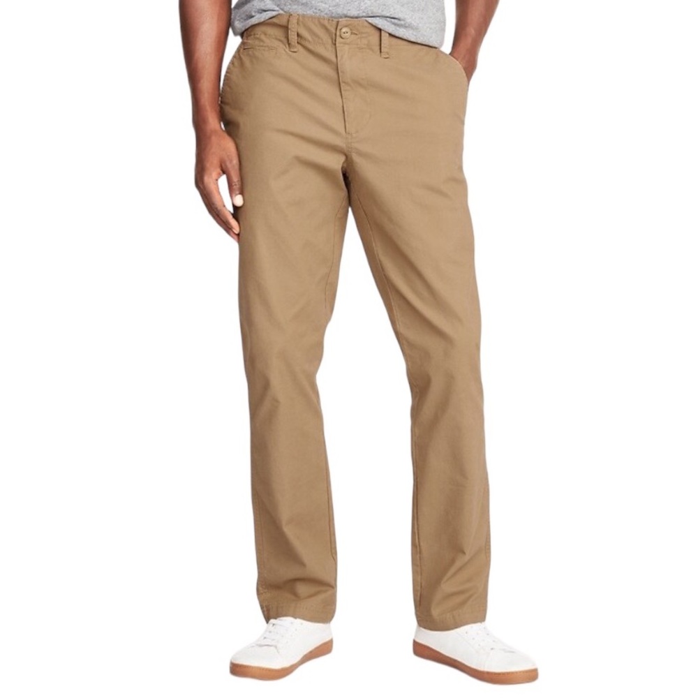Old Navy Men's Khaki Chinos - Tan